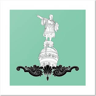 Columbus Monument Posters and Art